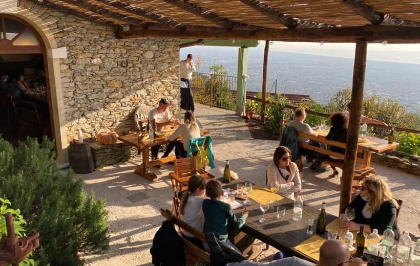 Tasting on the Versilia Terrace